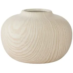 HOME STORY Vase   ¦ braun ¦ Dolomite ¦ Maße (cm): B: 15 H: 10,3