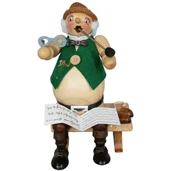 HGD Dickbauch-Räucherfigur "Opa", sitzend
