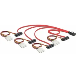 Delock Internes SAS-Kabel (Serial Attached SCSI) (100 cm, Mini-SAS), Interne Kabel (PC)