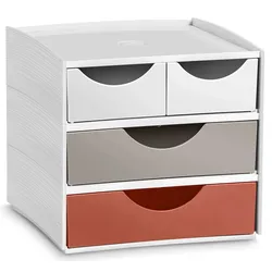cep Schubladenbox TERRA NOVA weiß-sand-terracotta