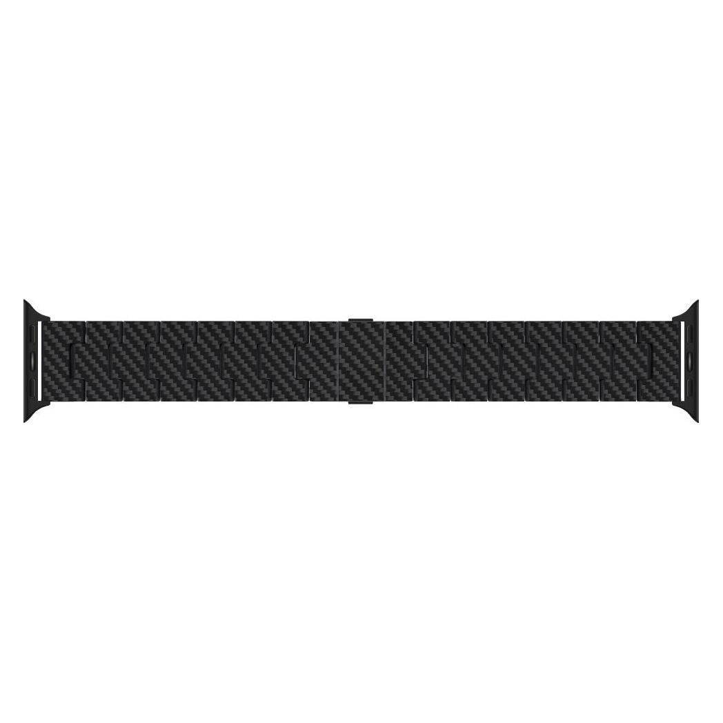 Pitaka Carbon Fiber Link Band Retro 42/44/45/49mm (Edelstahl, Kohlefaser) (AWB2311)