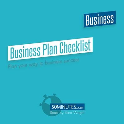 Business Plan Checklist - 50minutes, Audio, 9782808040846