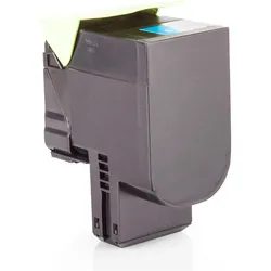 Inkadoo, Toner, Toner kompatibel zu Lexmark 80C0S20 / 800S2 Toner, cyan Cyan (C)