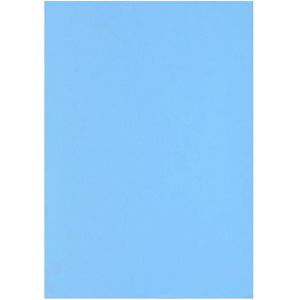Clairefontaine Einbanddeckel Text & Cover bedruckbar, hellblau, 270 g/m² Karton mit Leinenstruktur, A4, 100 Stück