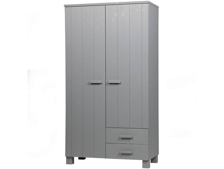 Garderobenschrank Dennis Grau B: 111 cm
