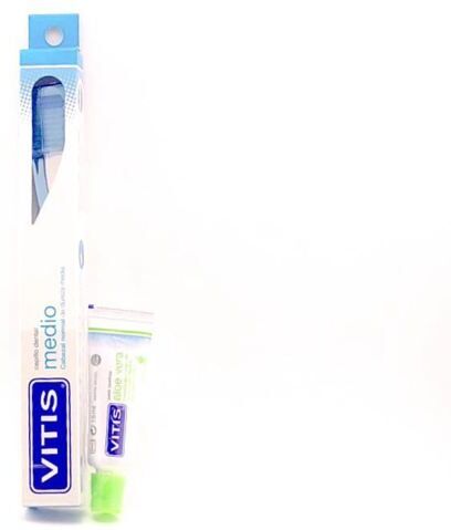 Vitis Vitis adult toothbrush medium box V2