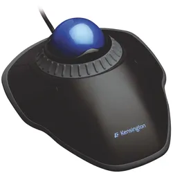 Kensington Trackball Orbit mit Scroll Ring schwarz/blau