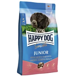 HAPPY DOG Sensitive Junior Lachs & Kartoffel Hundetrockenfutter 1 Kilogramm