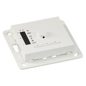 Eldat ST01E5001-01-02K Temperatursensor Heizung Easywave 868 MHz Format 551-Kanal PWM/ein/aus weiss (ST01E5001-01-02K)