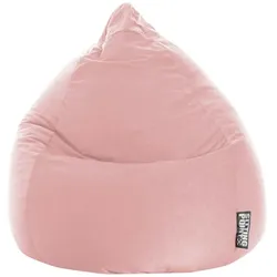 Sitting Point Sitzsack Beanbag Easy XL Mikrofaser Rosa Altrosa