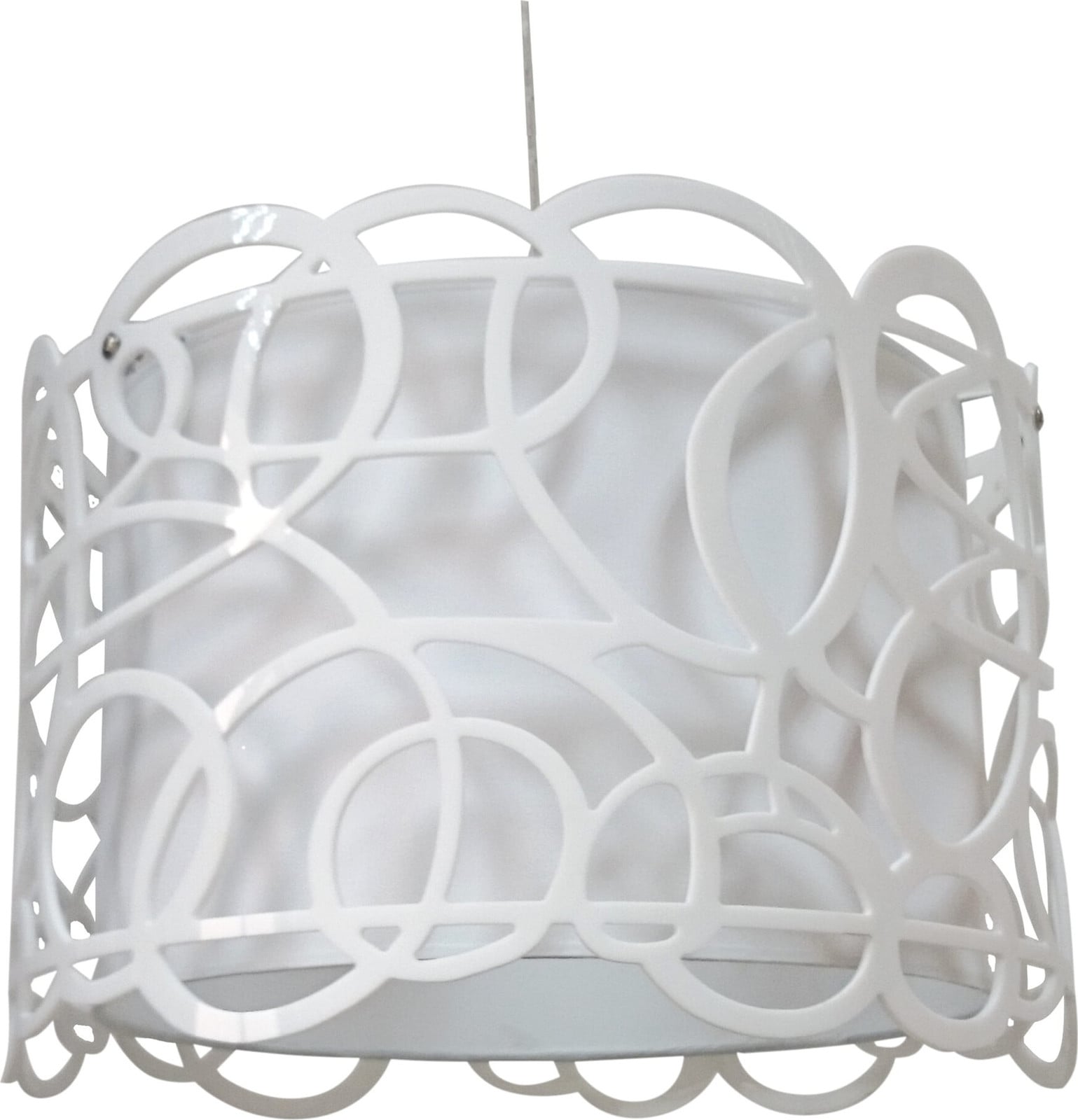 Milagro witte hanglamp voor slaapkamer, kinderkamer of woonkamer