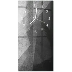 WANDUHR aus Glas 30x60 cm - Muster