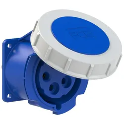 PCE 3252-9f70 CEE-Anbausteckdose gerade (70x70mm) 32A 5p 9h IP67 32529f70