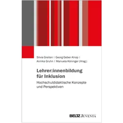 Lehrer:innenbildung für Inklusion, Fachbücher von Annika Gruhn, Silvia Greiten, Georg Geber-Knop, Manuela Köninger