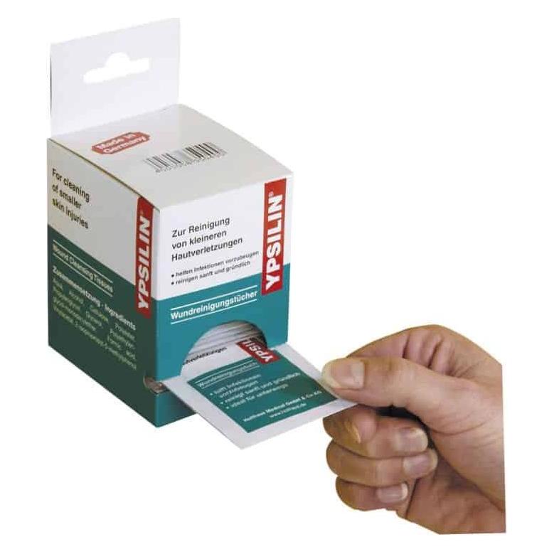 Cosmetic YPSILIN Wundreinigungstücher 40er Spende (Tücher) (3090078)