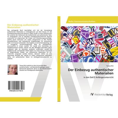 Der Einbezug authentischer Materialien, Taschenbuch von Teresa Ritt, AV Akademikerverlag, 978-620-2-21732-3