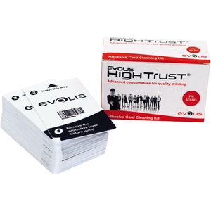 Evolis Evolis Reinigungskarten Adhesive Cleaning Card, für Kartendrucker  Primacy, Zenius, 50 Karten