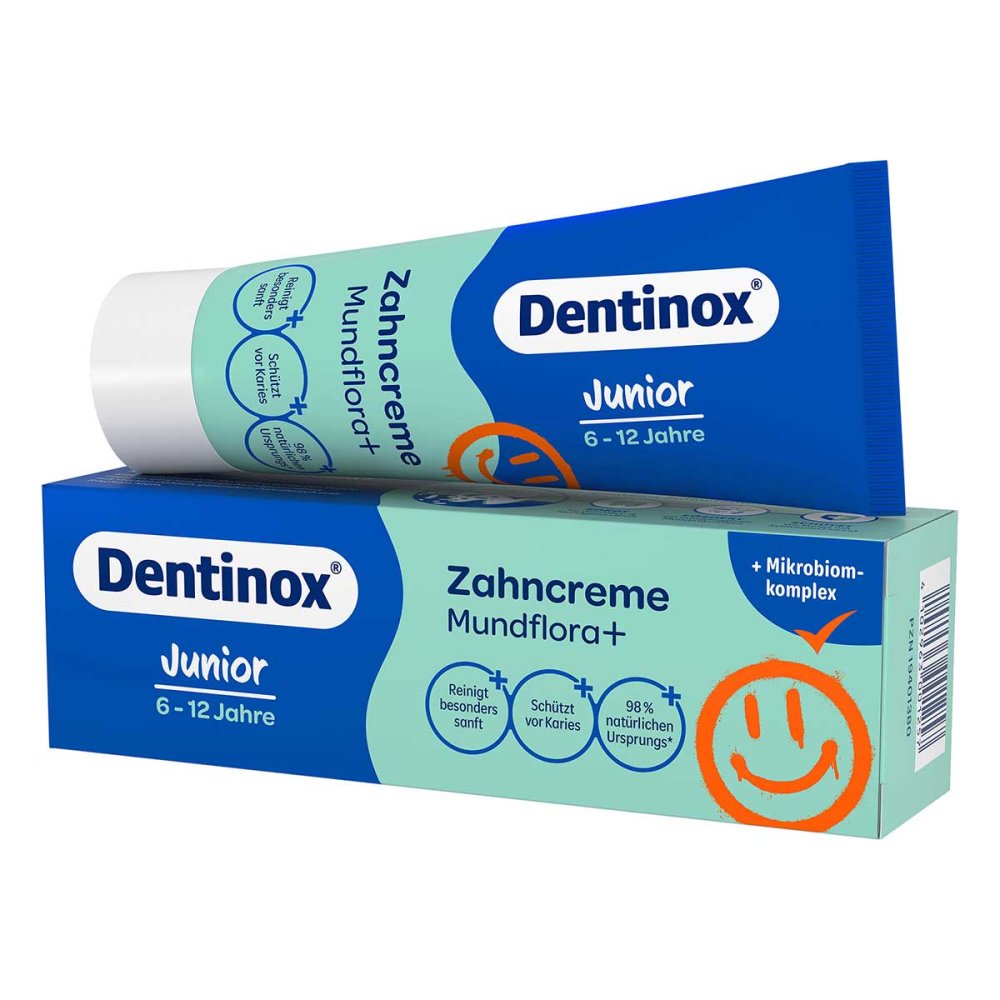 Dentinox Gesellschaft für pharmazeutische Präparat Dentinox® Zahncreme Mundflora+ Junior 19401380