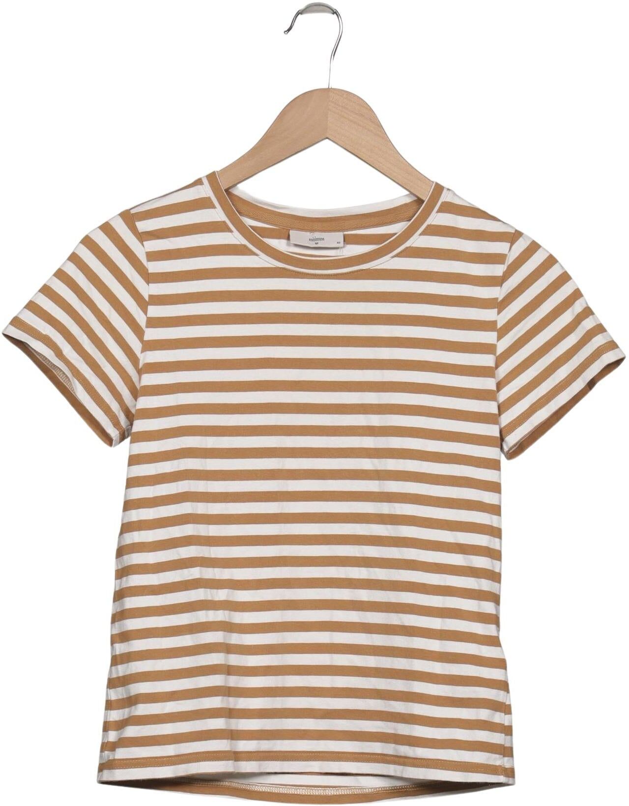Minimum Damen T-Shirt, Mehrfarbig, Gr. XS, Elasthan / Baumwolle - Second Hand
