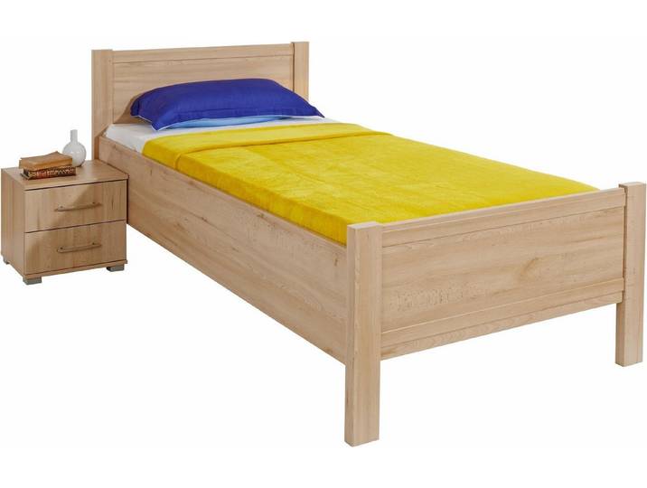 priess Bett Husum Schlafzimmer Jugendzimmer Rahmenbett, Komforthöhe, hochwertige Premium Qualität, für Motorrahmen geeignet