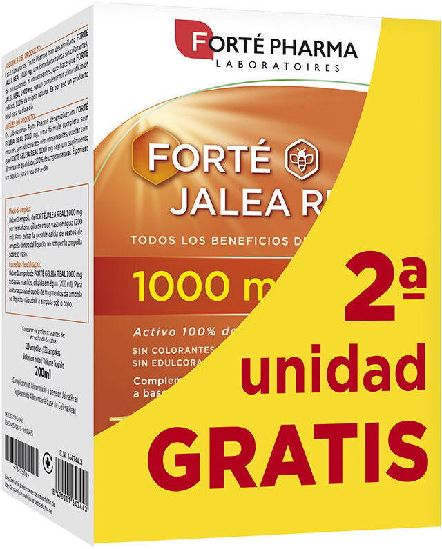 Forté Pharma Forté Real Jelly 1000 mg ampolas 2 x 20 unidades