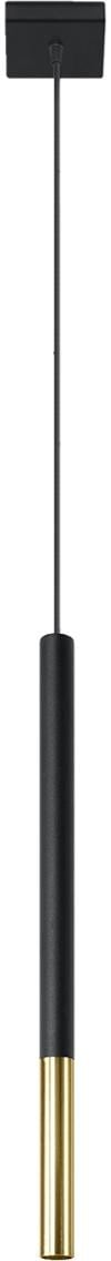 LUMILO ARENIO Hanglamp G9 zwart/goud