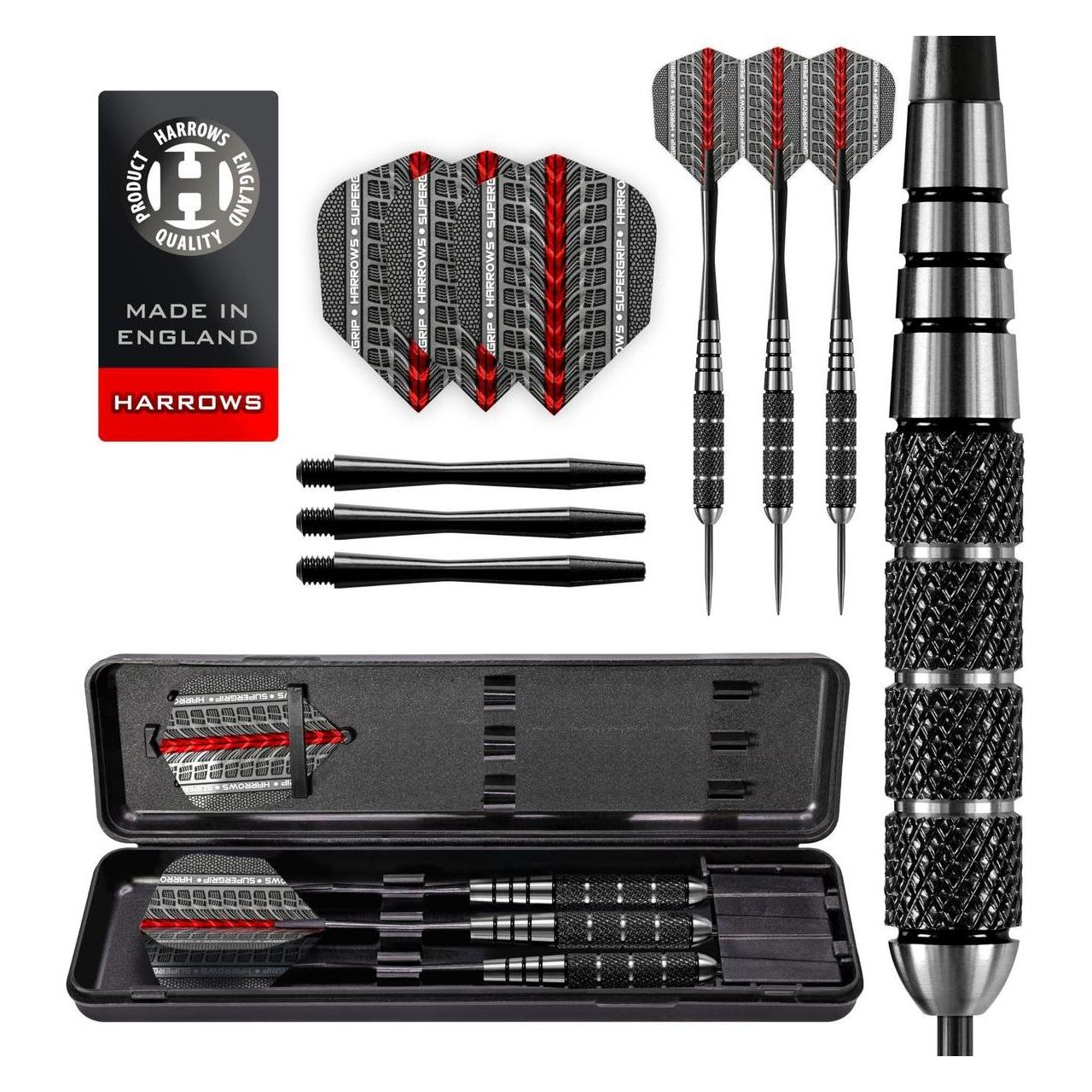 Harrows Darts Steeltip Black JACK 3x20gK (20 g) (13144)