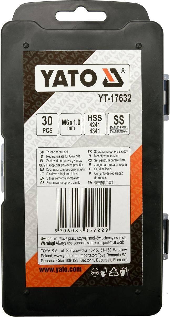 YATO YT-17632 Thread Cutter Set