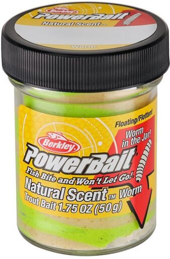 Berkley Powerbait Natural Scent  Worm-Tequila Lime