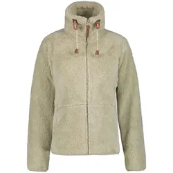 ICEPEAK Colony S8 Midlayer flauschige Fleecejacke Damen 50 - dust XXL