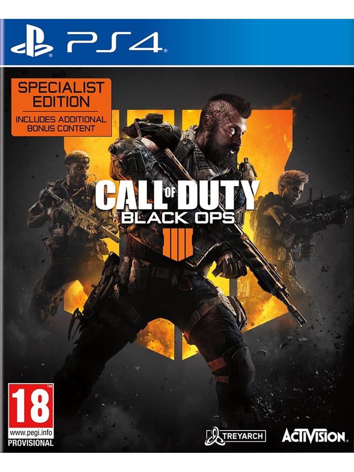 Call of Duty: Black Ops 4 (Specialist Edition) - Sony PlayStation 4 - FPS - PEGI 18