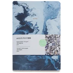 MIQUELRIUS Notizbuch Stone Paper blau
