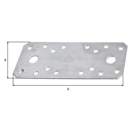 Magni Alberts 361013 Flachverbinder Edelstahl 133 x 55 mm (Flachverbinder) (4004338361013)