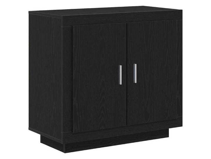 ESTINK® Buffet bas contemporain - Armoire Polyvalent - pour Cuisine/Salon - Noir 80x40x75 cm - Bois d'ingénierie @@1642