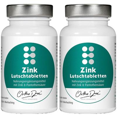 Orthodoc Zink Lutschtabletten 2x 2x90 St