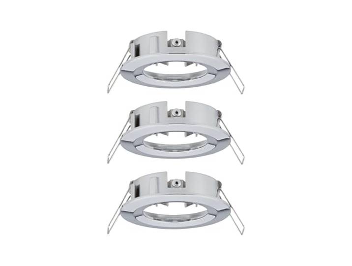 Paulmann 92482 spots encastrés Choose spot fixe max. 3x10 watts spot encastré pour plafond Chrome lampe encastrée Alu