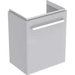 Geberit Renova Compact Unterschrank für den Waschtisch, mit einer Tür, 50x60,4x36,7cm, hellgrau, 862056000