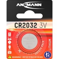 Lithium Knopfzelle CR-2032, Batterie silber