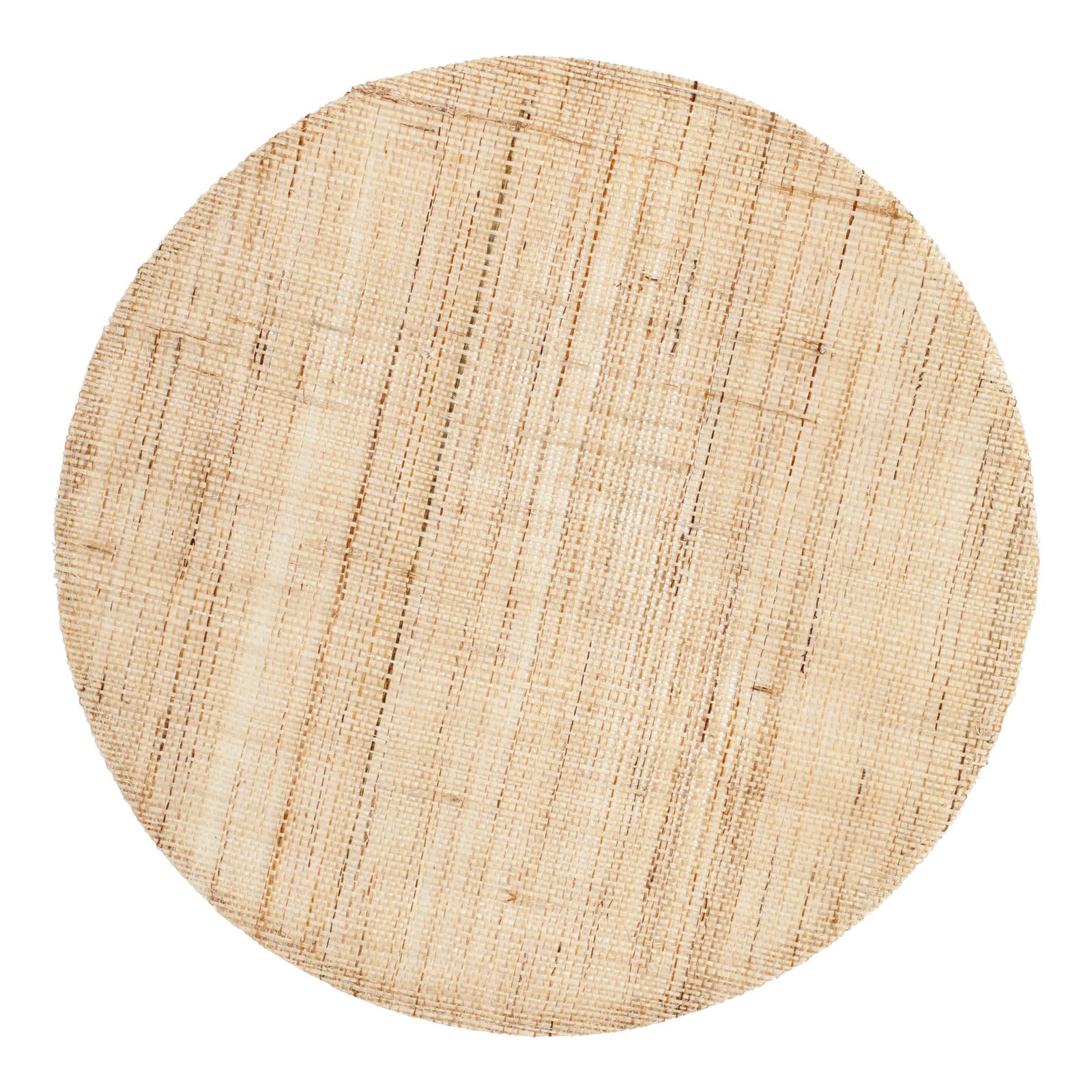Dixie linnen placemat rond Natural
