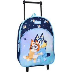Bluey Smoochy Kiss Trolley Rucksack Kinder Schule Reisetasche mit