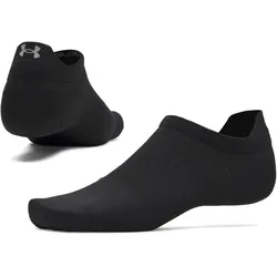 UNDER ARMOUR Velociti Lite No-Show Socken 008 - ultimate black/ultimate black/reflective M (36.5-42)
