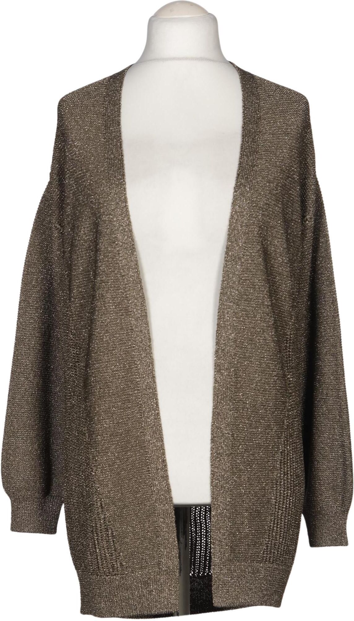 LIU JO Damen Strickjacke, Braun, Gr. L, Synthetik - Second Hand