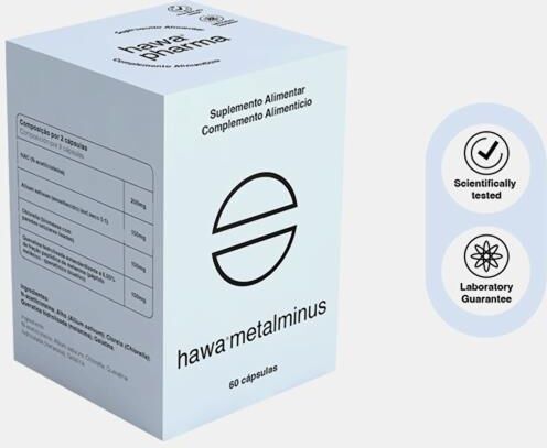 HAWA® HAWA METALMINUS 60 CAPSULAS