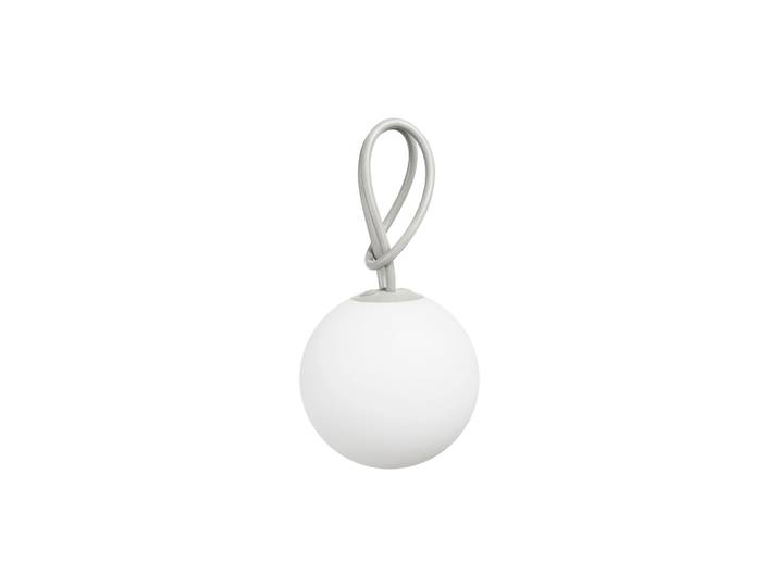 Fatboy - Lampe extérieur sans fil rechargeable Bolleke - Gris - Silicone - Designer Nathalie Schellekens