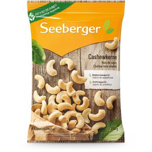 Seeberger Cashewkerne ganze Nüsse, naturbelassen, im Beutel, 200 g