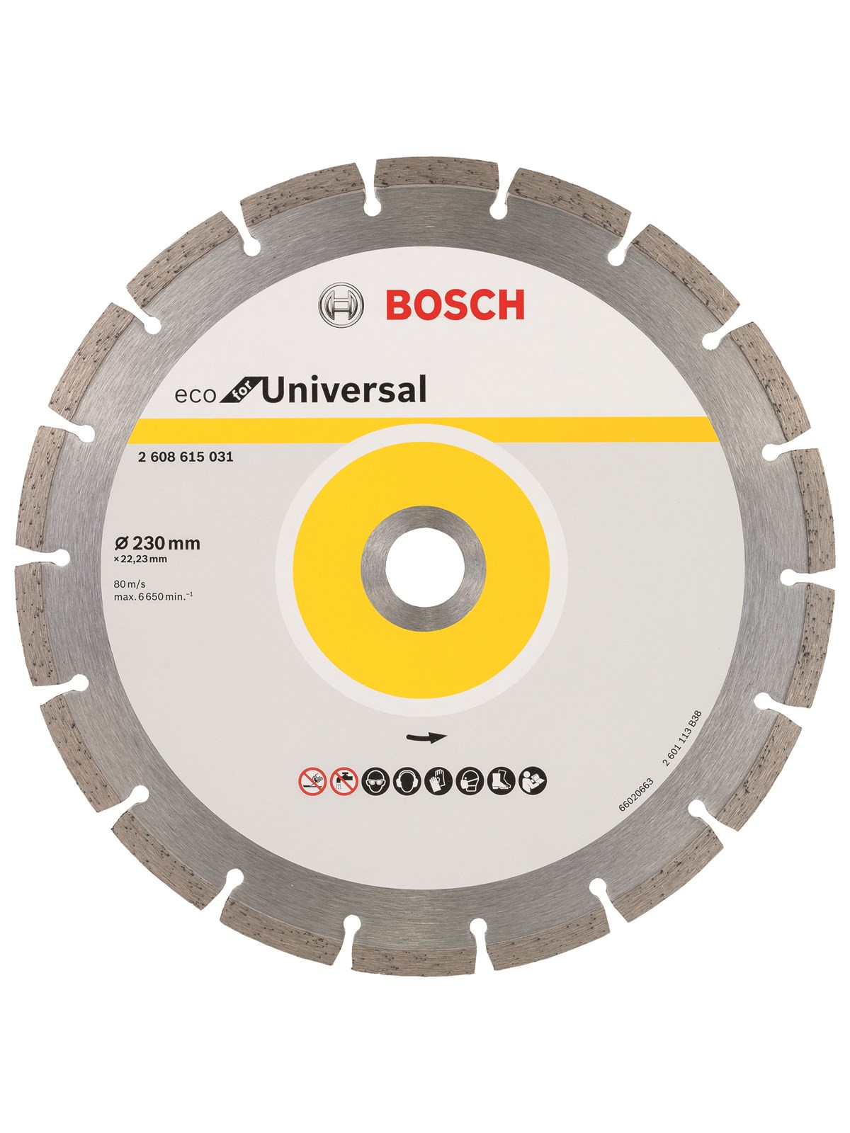 Bosch DIAMANTSKIVE 230X22.25MM ECO UNIVERSAL