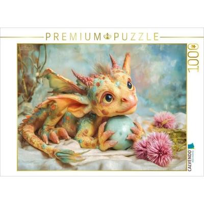 CALVENDO Puzzle Drachen | 1000 Teile Lege-Größe 64x48cm Foto-Puzzle für glückliche Stunden