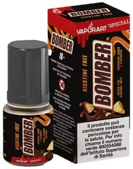 VaporArt IT Bomber Vaporart Liquido Pronto 10ml Cioccolato Caramello Arachidi