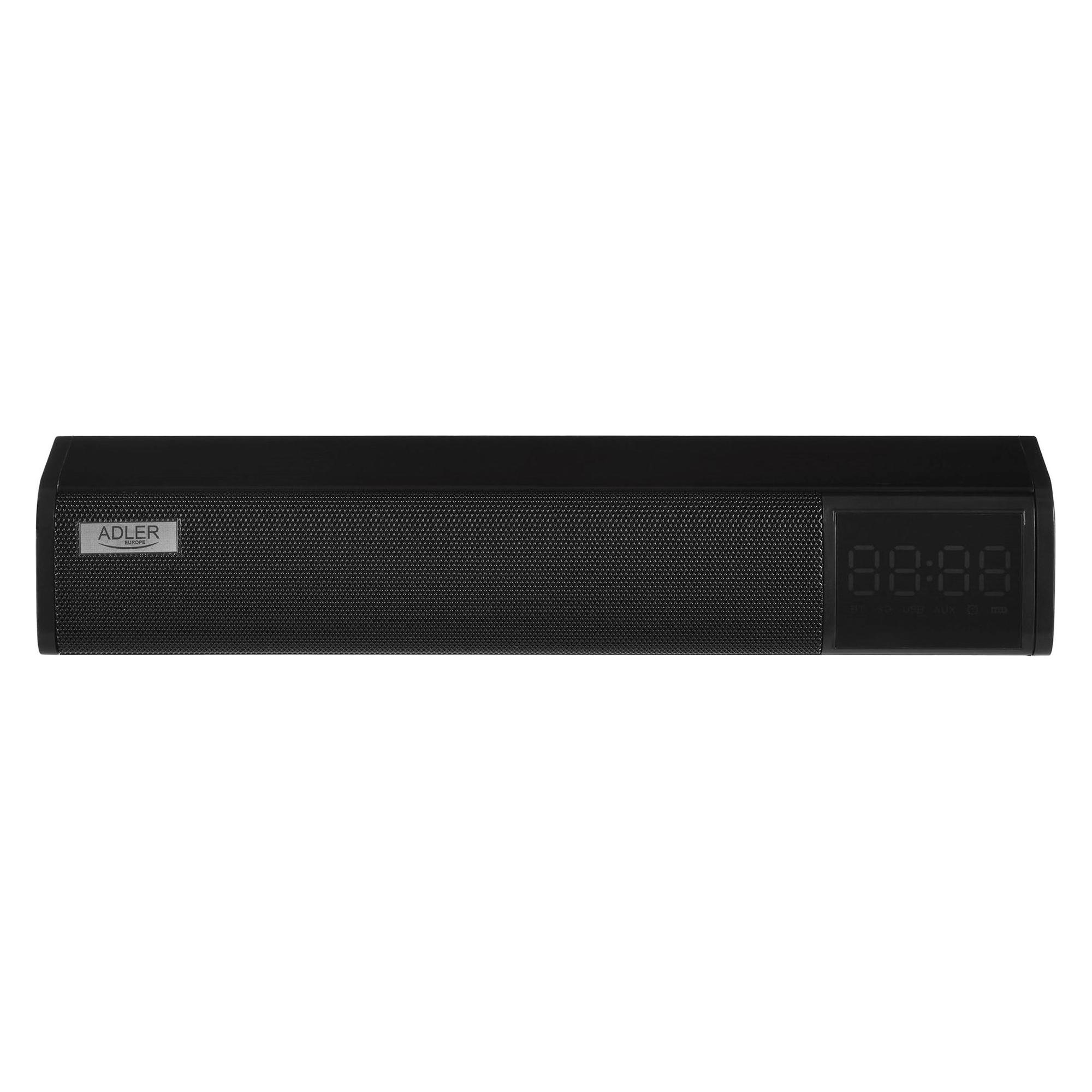 Adler AD 1191 Clock Speaker, Black (15 h) (AD1191)