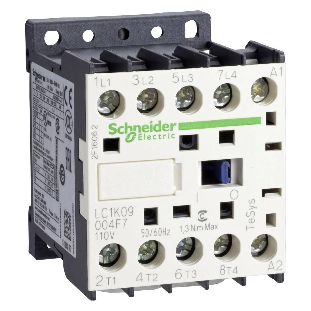 Schneider Electric Leistungsschütz, 4p, 20A/AC1, Spule 240V LC1K09004U7 (LC1K09004U7)